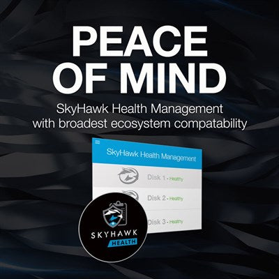 Seagate SkyHawk 4TB Surveillance SATA III 3.5" Internal Hard Drive ST4000VX016 CMR 256MB Cache, RV Sensors